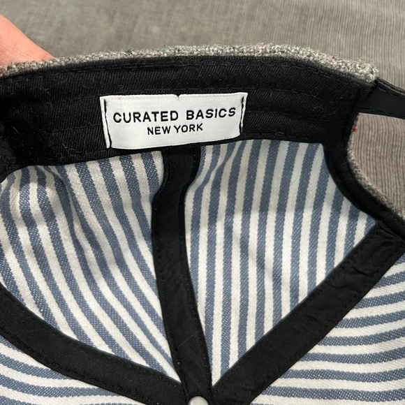 Curated Basics Speckled Wool Baseball Hat - Picture 6 of 6